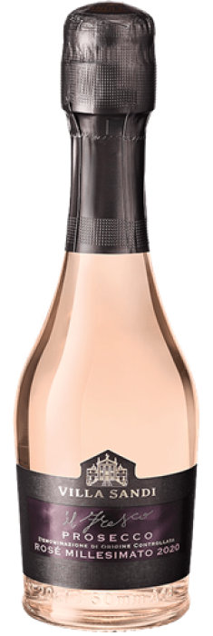 Prosecco DOC rosé Millesimato brut 2021  0,2 Lt.
